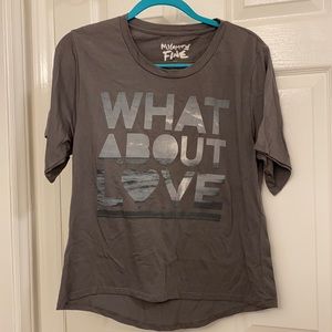 XL What About Love Tee